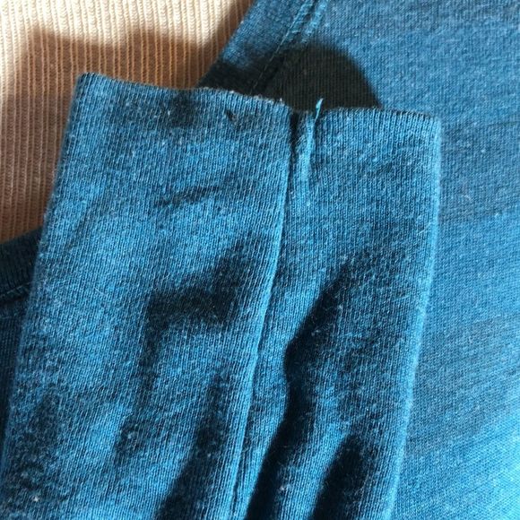 American Eagle large long muted striped t shirt, long sleeves retro/ 2010. - Picture 7 of 12